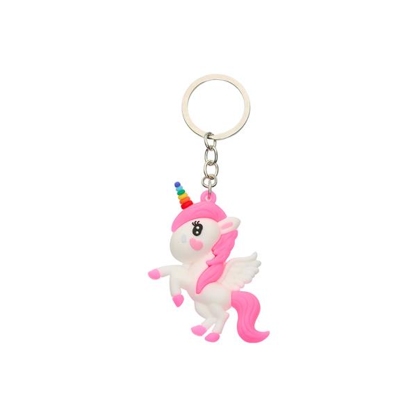 Equipage Kids Unicorn Nøglering | Begonia Pink